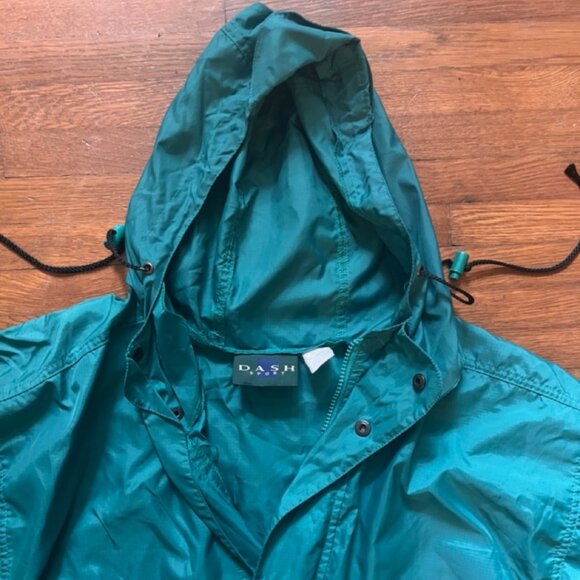 Vintage 90's teal windbreaker from DASH - Picture 3 of 6